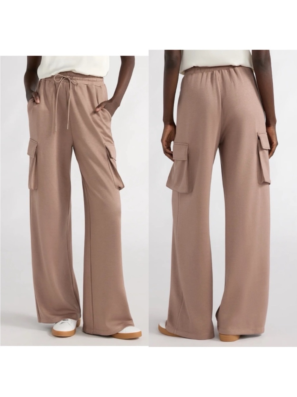 Scoop Women’s Wide Leg Cargo Pants
